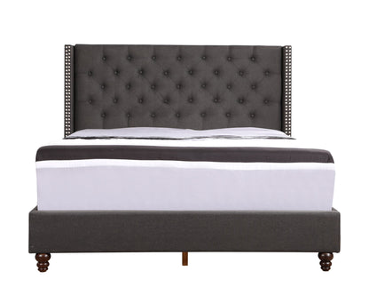 Nailhead Bed Transitional Vibrant - The Sleep Loft - Online Mattress Showroom NYC