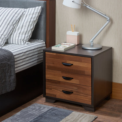 Eloy - Accent Table - Walnut / Espresso - The Sleep Loft - Online Mattress Showroom NYC