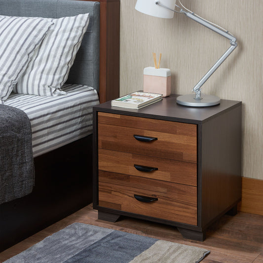Eloy - Accent Table - Walnut / Espresso - The Sleep Loft - Online Mattress Showroom NYC