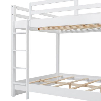 Sturdy Bunk Bed With Ladder - The Sleep Loft - Online Mattress Showroom NYC