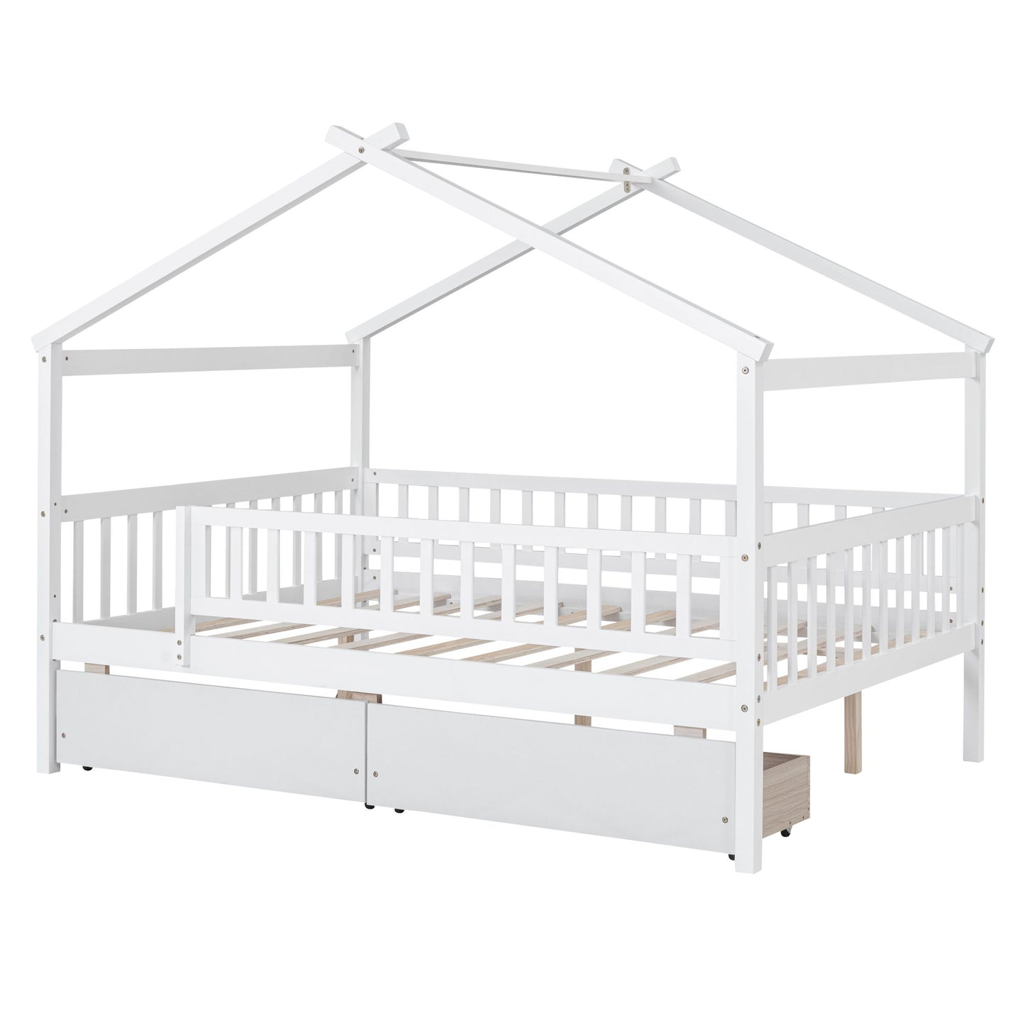 House Bed With 2 Drawers - The Sleep Loft - Online Mattress Showroom NYC