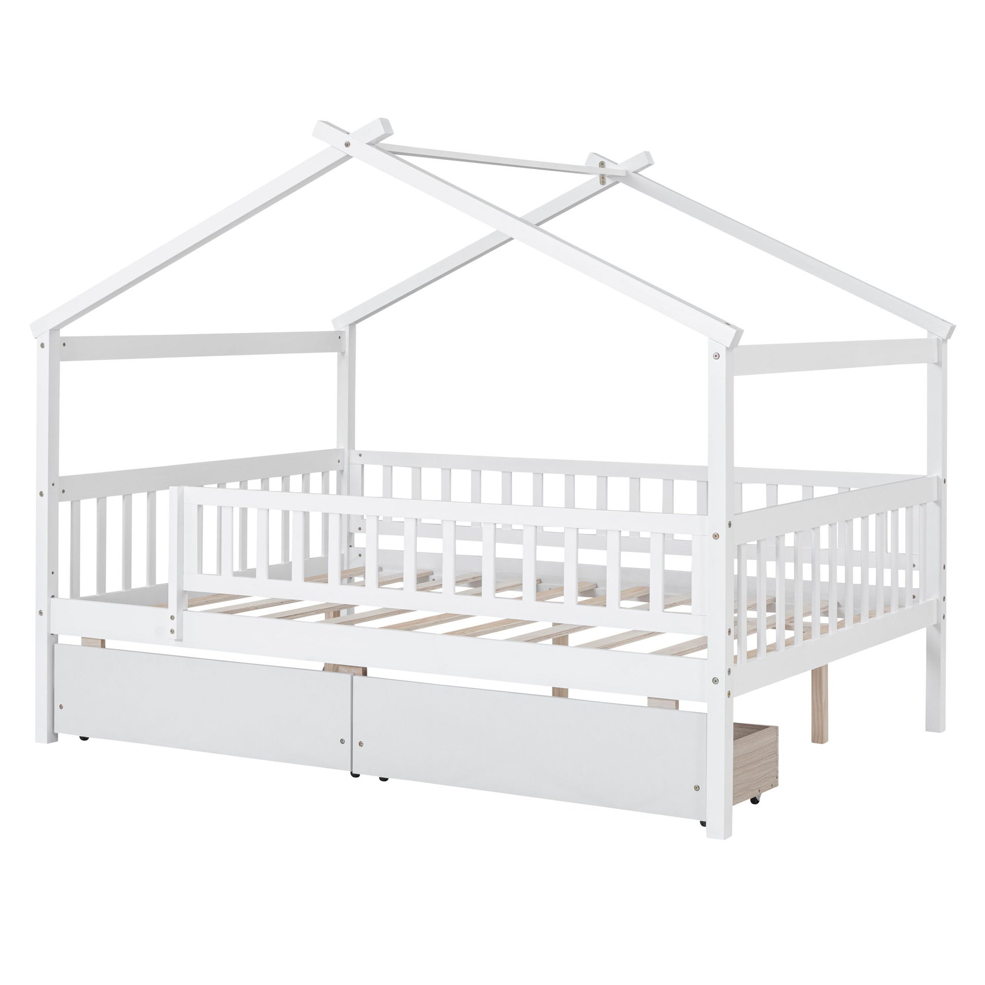 House Bed With 2 Drawers - The Sleep Loft - Online Mattress Showroom NYC