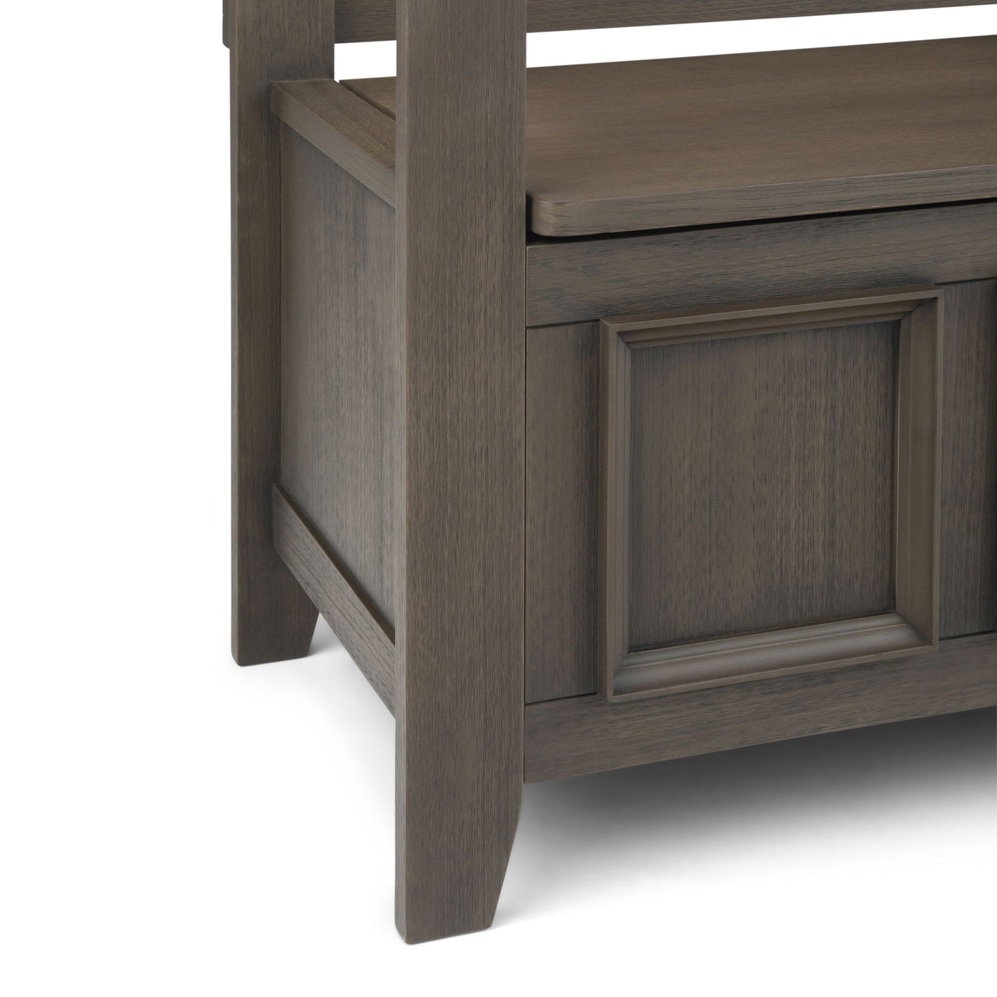 Amherst - Handcrafted Entryway Storage Bench - The Sleep Loft - Online Mattress Showroom NYC