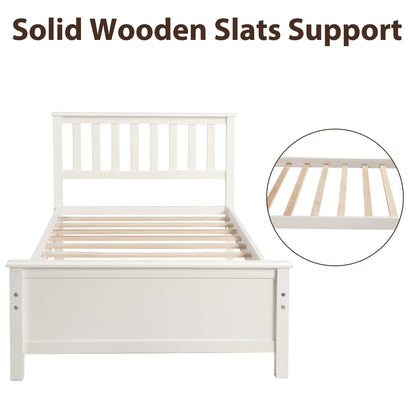 Platform Bed With Headboard, Footboard And Wood Slat Support - The Sleep Loft - Online Mattress Showroom NYC