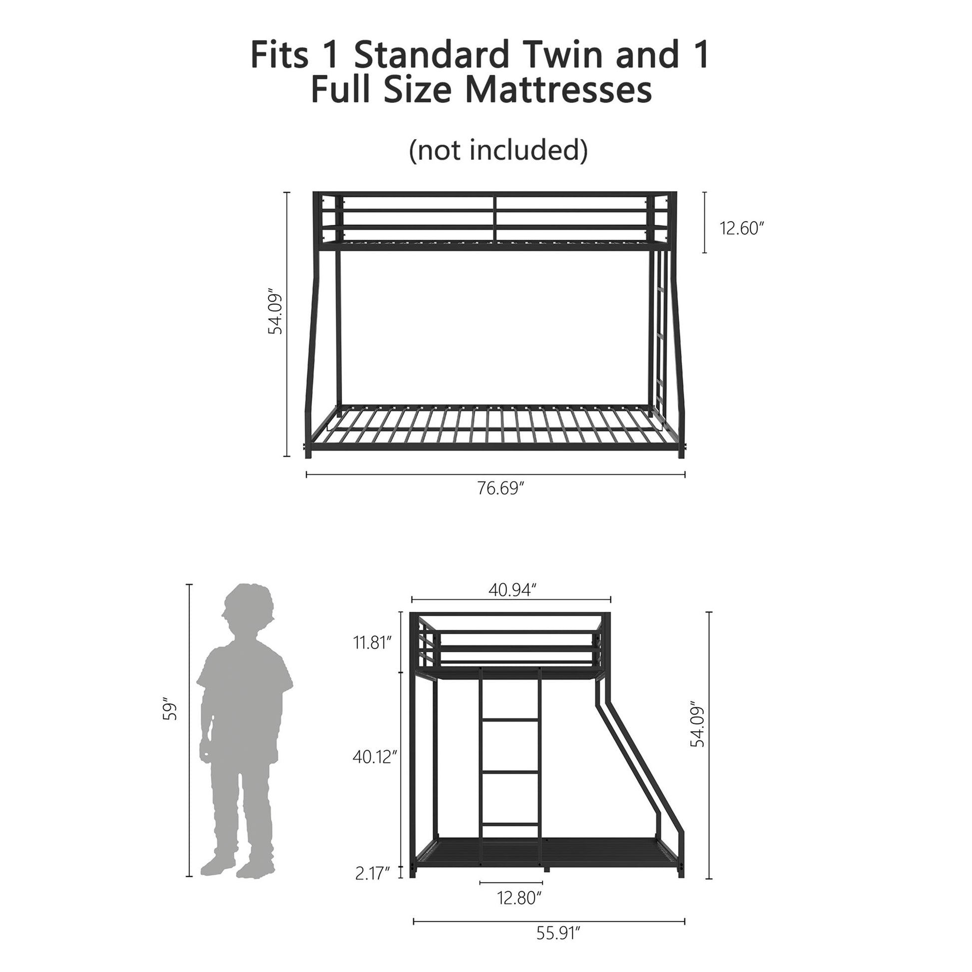 Adam - Bunk Bed - The Sleep Loft - Online Mattress Showroom NYC
