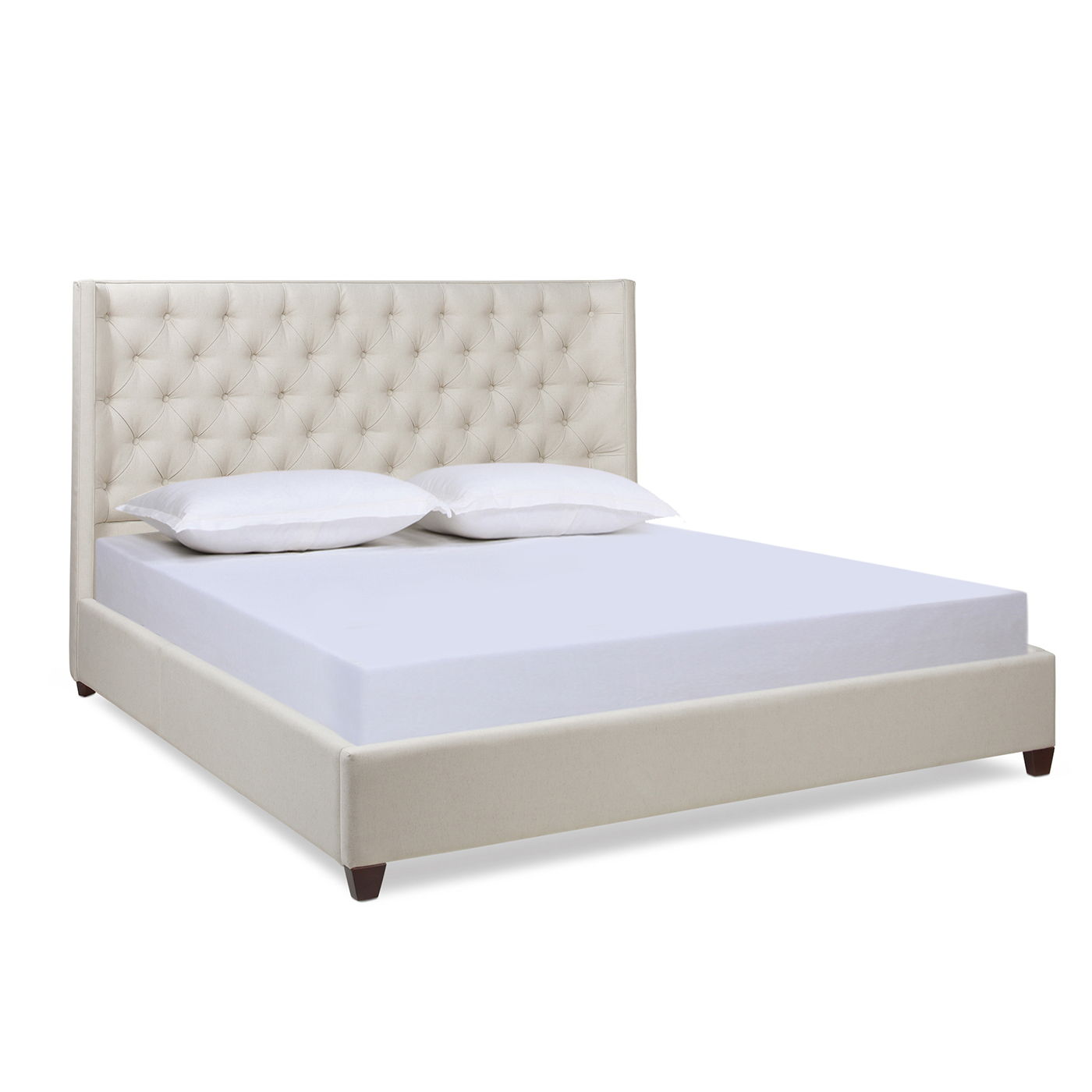 Manhattan - Shelter King Platform Bed Frame - The Sleep Loft - Online Mattress Showroom NYC