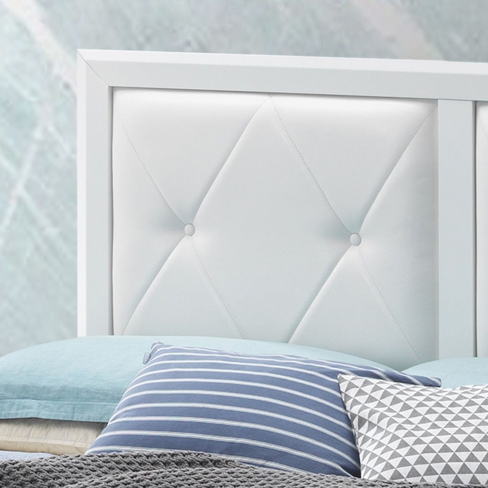Padded Headboard Bed - The Sleep Loft - Online Mattress Showroom NYC