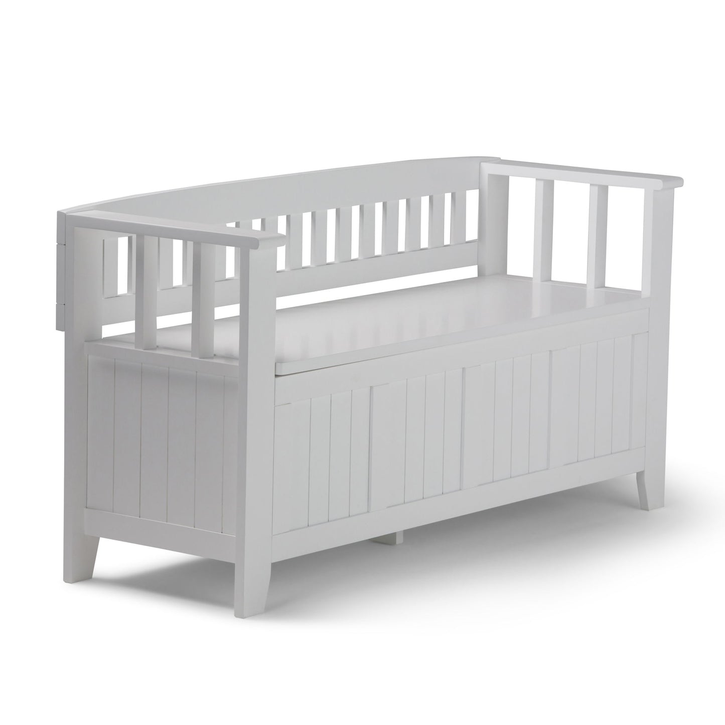 Acadian - Entryway Storage Bench, Handcrafted - The Sleep Loft - Online Mattress Showroom NYC