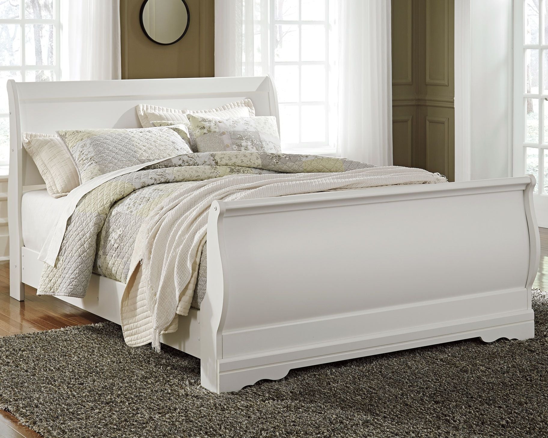 Anarasia - Sleigh Bed - The Sleep Loft - Online Mattress Showroom NYC