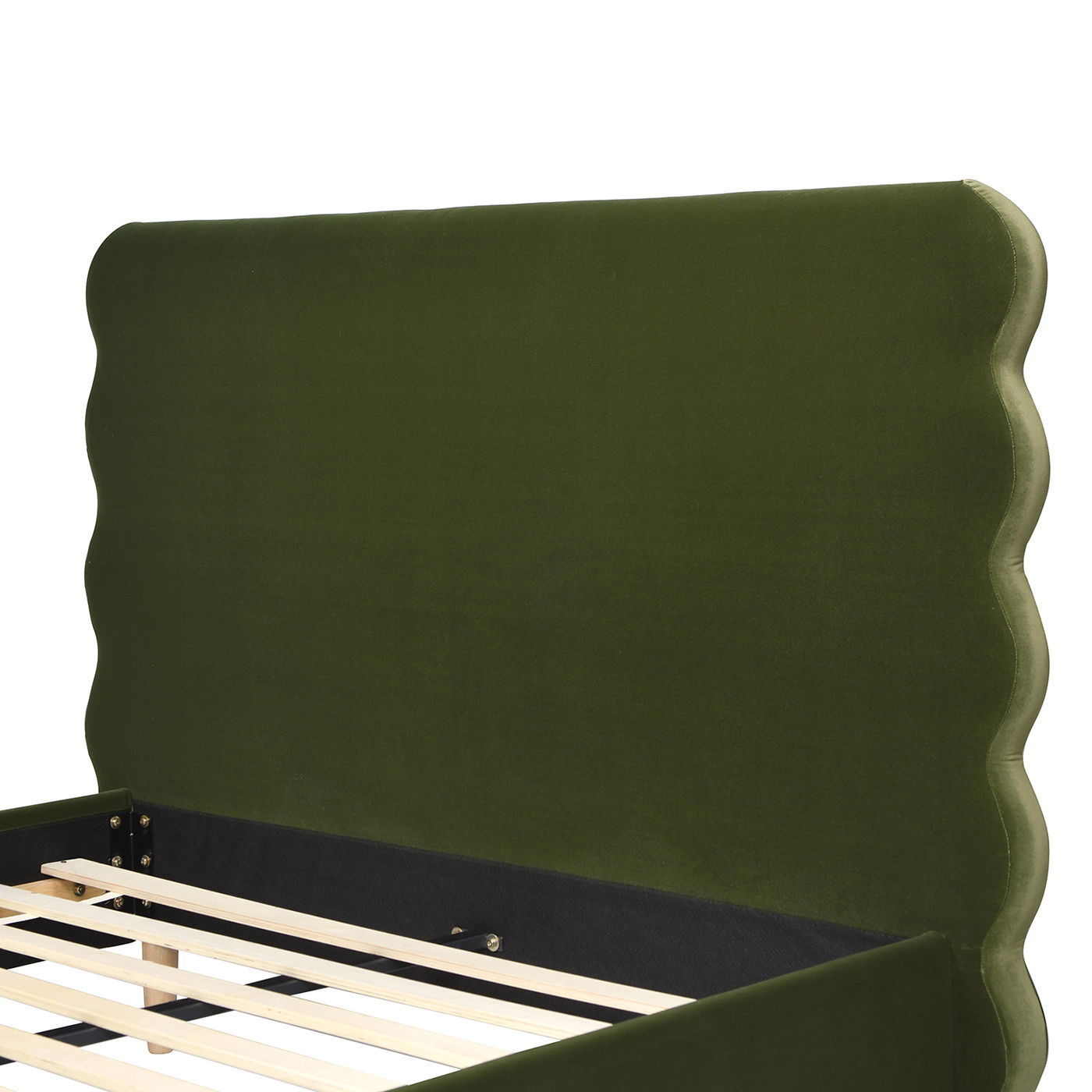 Stockholm - Modern Wavy Headboard Platform Bed - The Sleep Loft - Online Mattress Showroom NYC