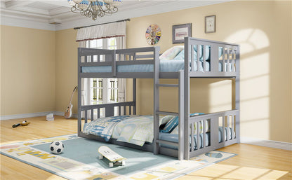 Solid Construction Bunk Bed & Ladder - The Sleep Loft - Online Mattress Showroom NYC