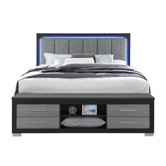 Emilia - Bed With Storage And LED Lighting - The Sleep Loft - Online Mattress Showroom NYC