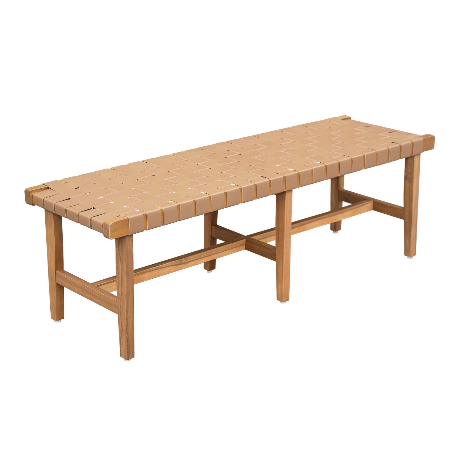 Bedroom Bench - Acacia Wood - The Sleep Loft - Online Mattress Showroom NYC