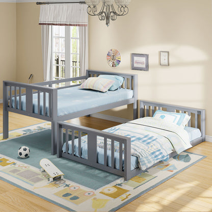 Solid Construction Bunk Bed & Ladder - The Sleep Loft - Online Mattress Showroom NYC