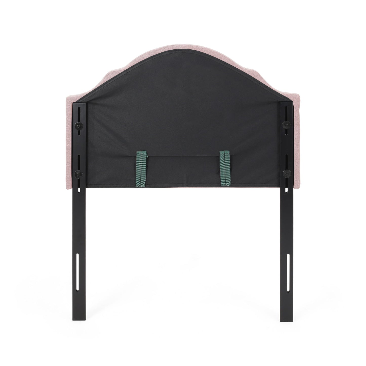 Flanner - Contemporary Fabric Upholstered Twin Headboard - Blush - The Sleep Loft - Online Mattress Showroom NYC