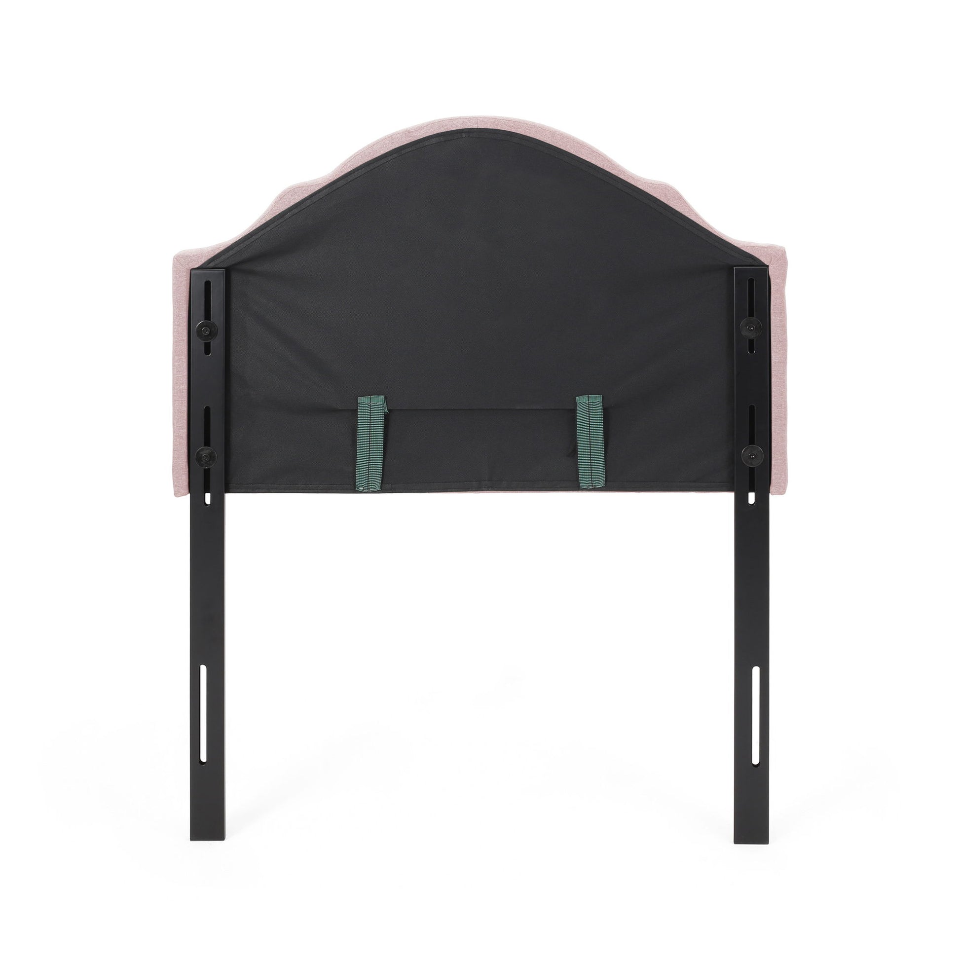 Flanner - Contemporary Fabric Upholstered Twin Headboard - Blush - The Sleep Loft - Online Mattress Showroom NYC