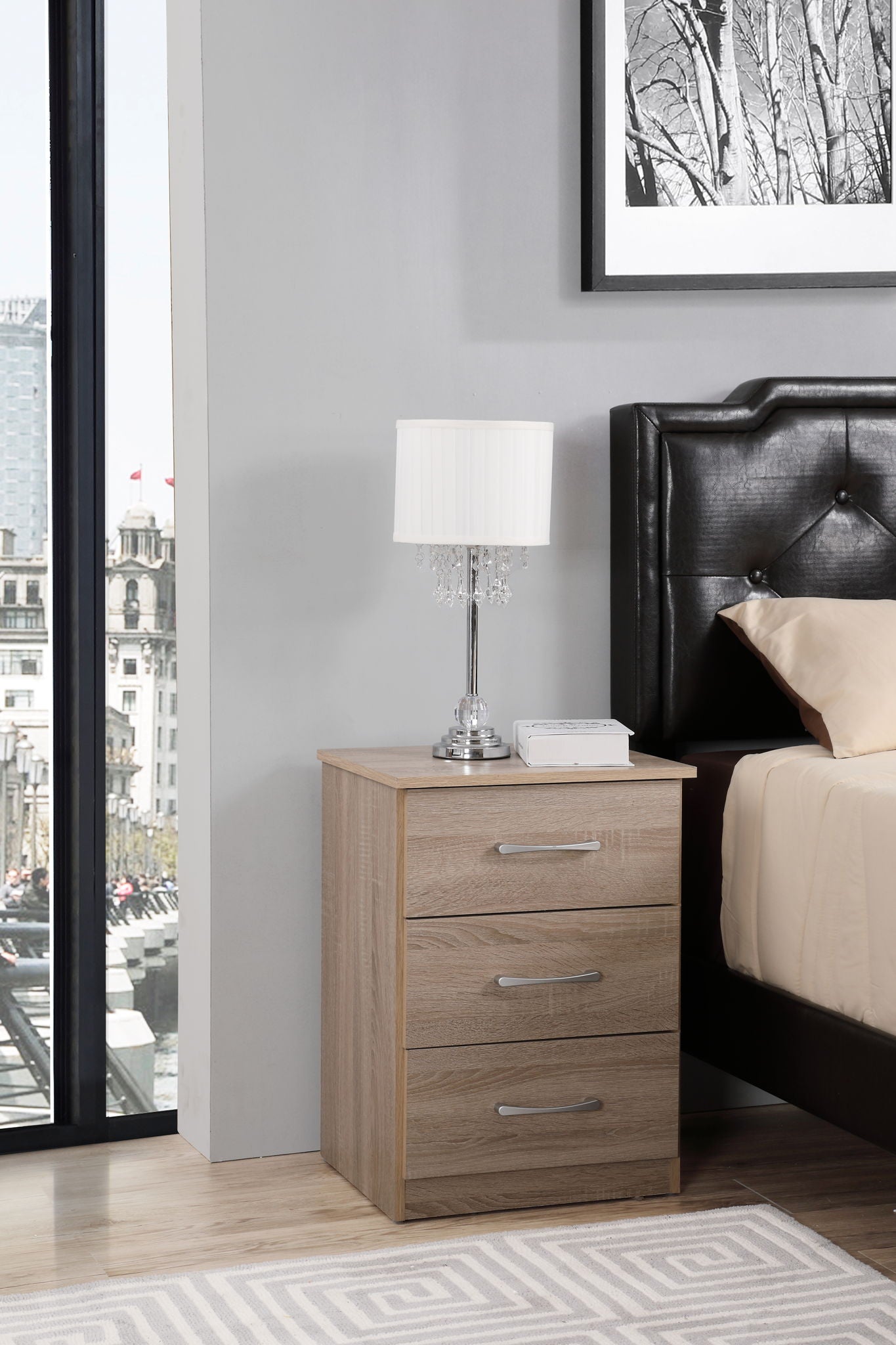 High Quality Nightstand - The Sleep Loft - Online Mattress Showroom NYC