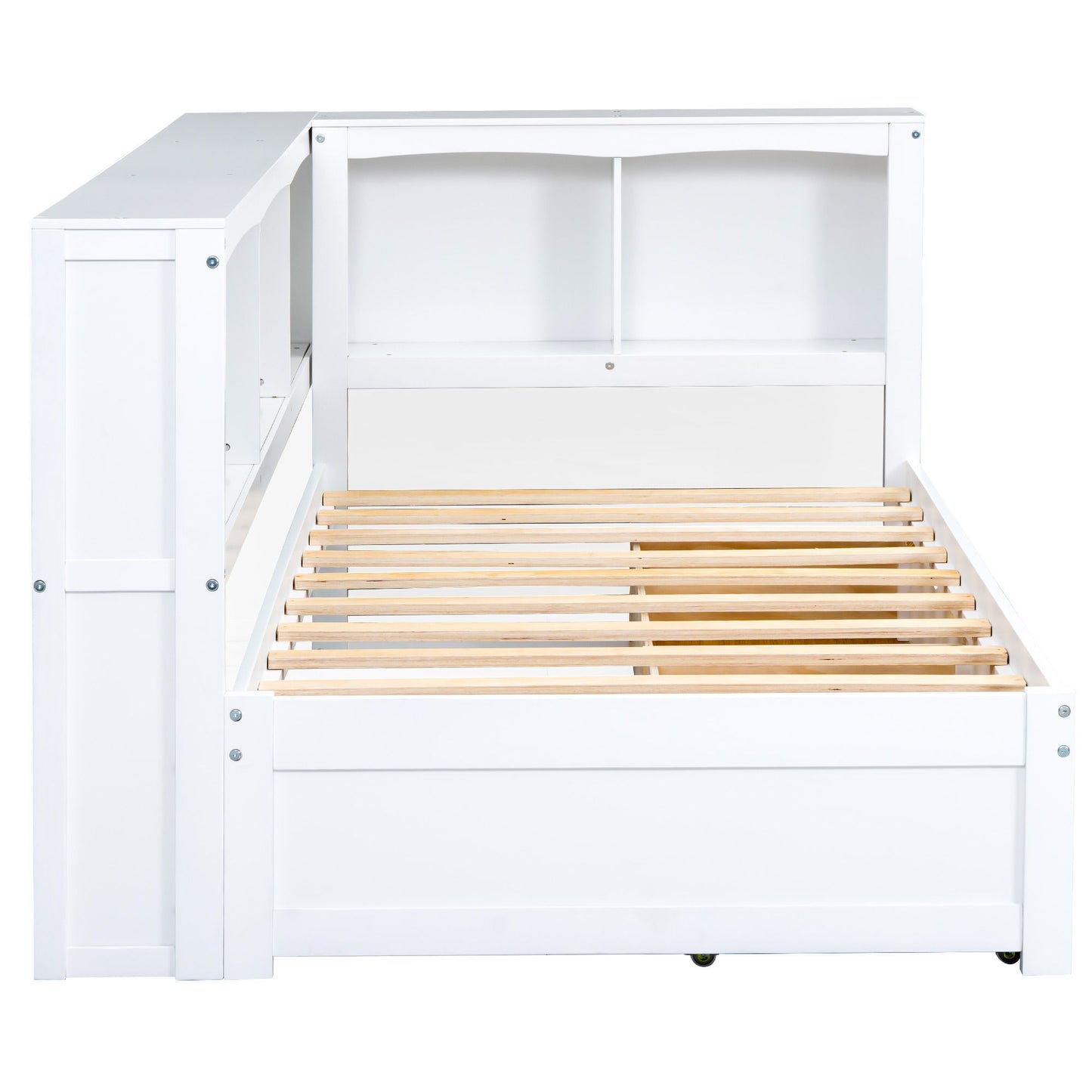 Daybed With 2 Storage Drawers, Storage Cabinets, USB Ports - The Sleep Loft - Online Mattress Showroom NYC