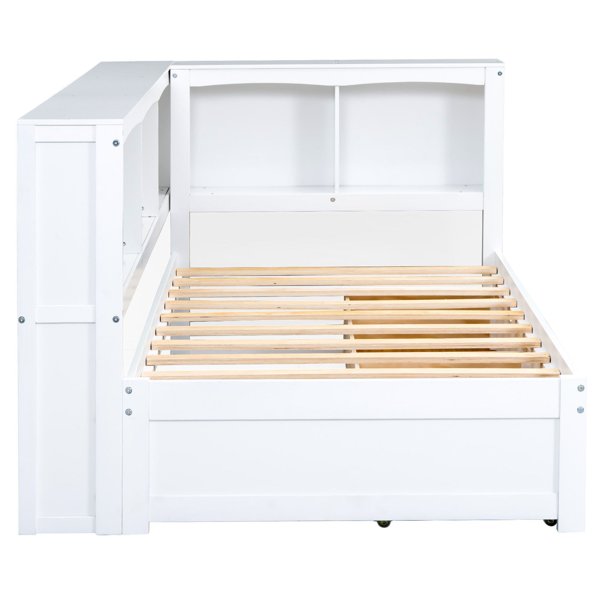 Daybed With 2 Storage Drawers, Storage Cabinets, USB Ports - The Sleep Loft - Online Mattress Showroom NYC