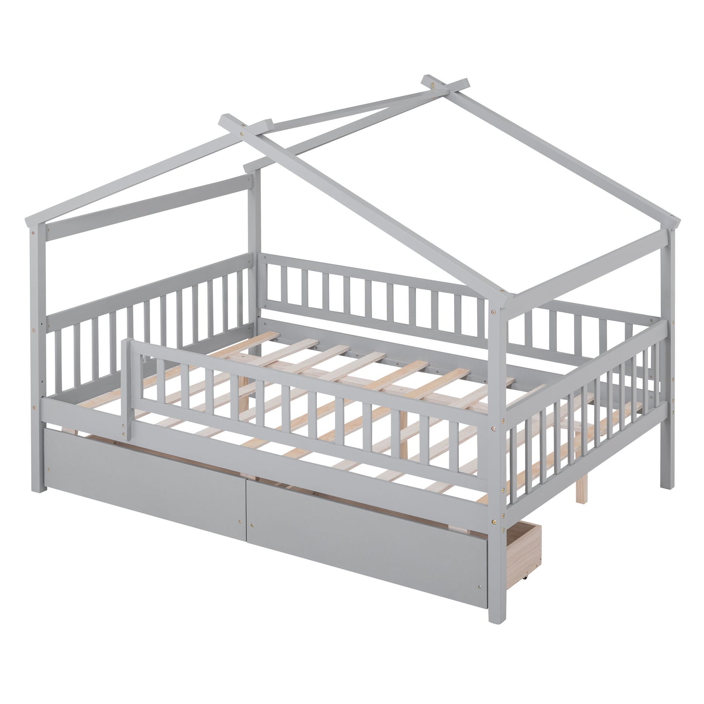 House Bed With 2 Drawers - The Sleep Loft - Online Mattress Showroom NYC