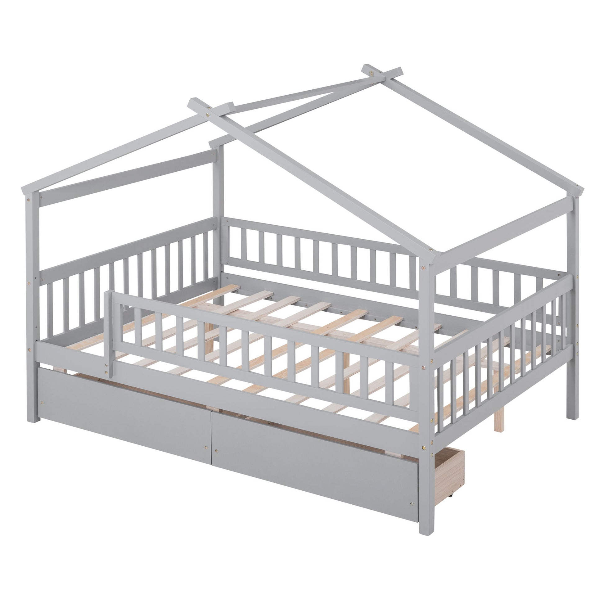House Bed With 2 Drawers - The Sleep Loft - Online Mattress Showroom NYC