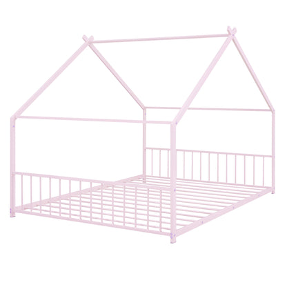 Metal House Bed - The Sleep Loft - Online Mattress Showroom NYC