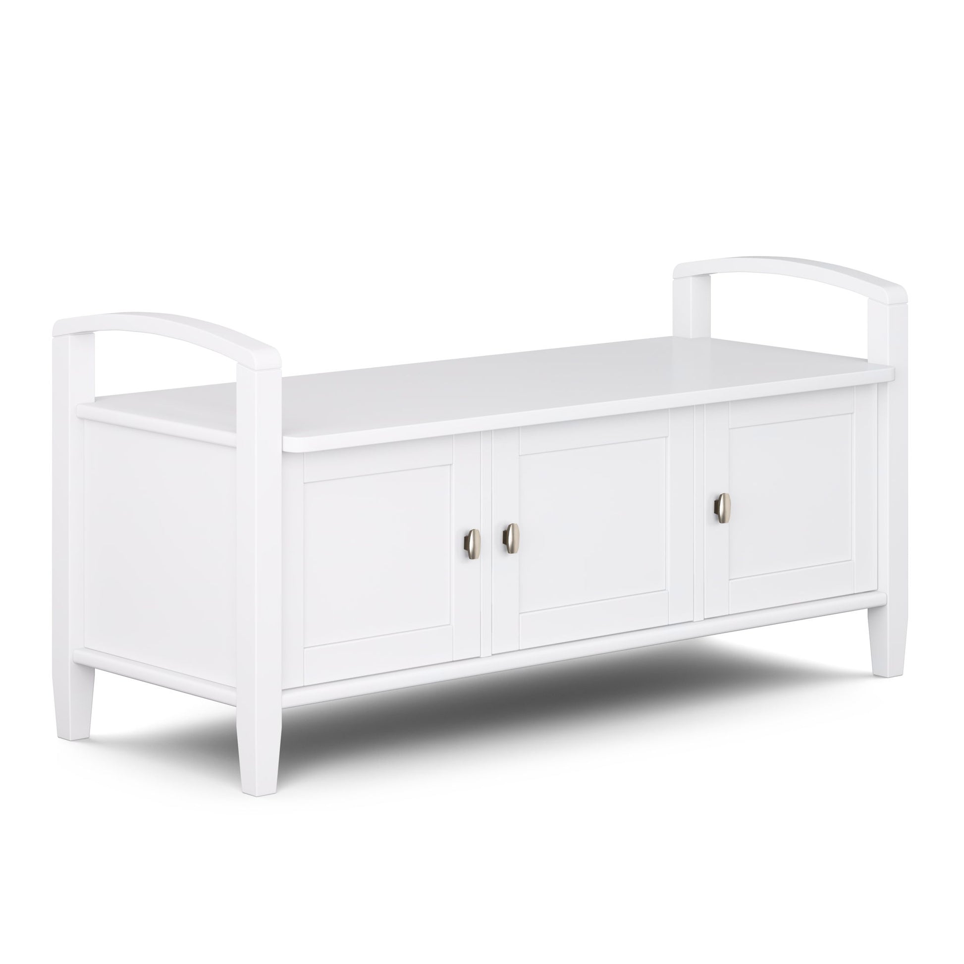 Warm Shaker - Handcrafted Entryway Storage Bench - The Sleep Loft - Online Mattress Showroom NYC