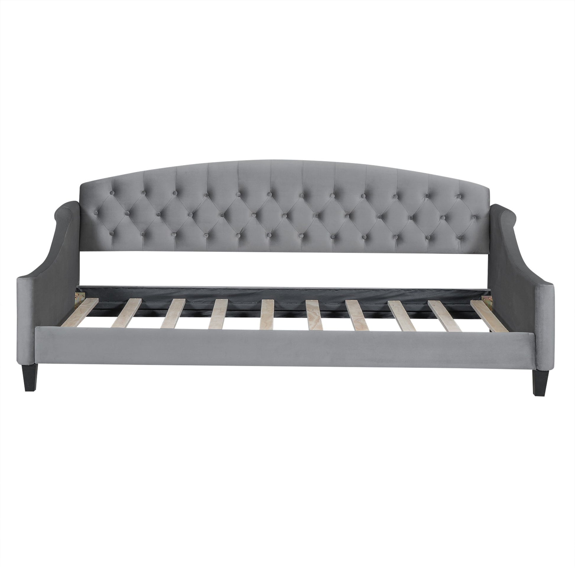 Modern Tufted Button Daybed - The Sleep Loft - Online Mattress Showroom NYC