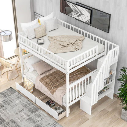 Bunk Bed With Staircase - The Sleep Loft - Online Mattress Showroom NYC