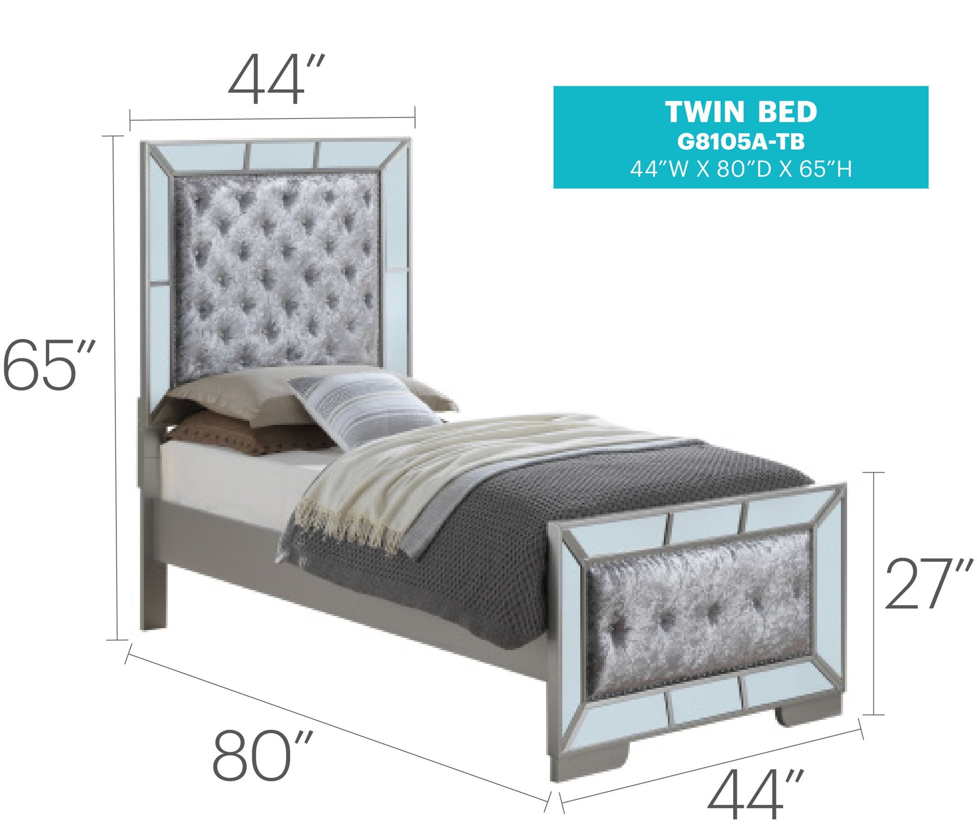 Stylish Contemporary Bed With Minimalist Design - The Sleep Loft - Online Mattress Showroom NYC