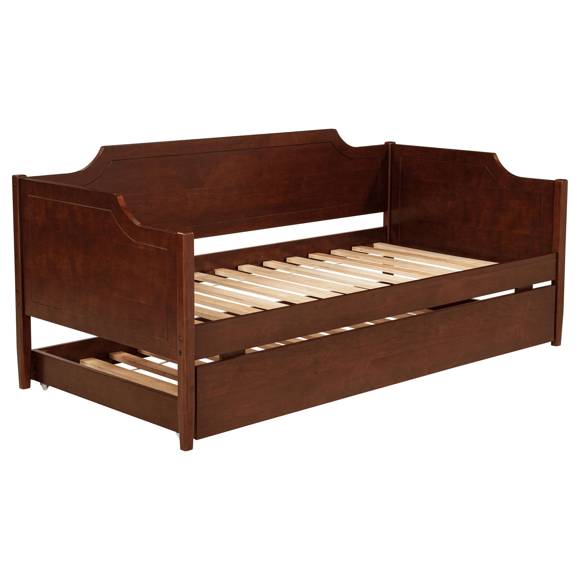 Twin Daybed With Trundle - Cherry - The Sleep Loft - Online Mattress Showroom NYC