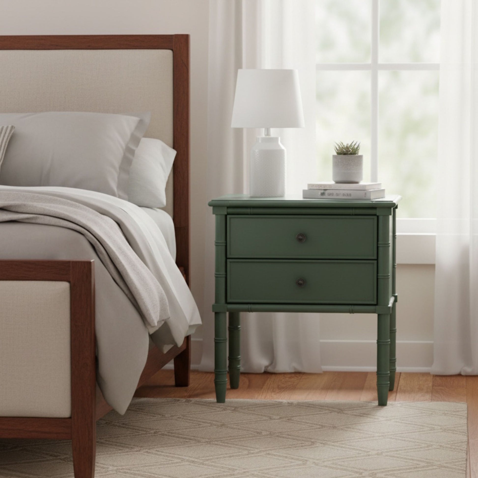 Emmett - 2 Drawer Nightstand - The Sleep Loft - Online Mattress Showroom NYC