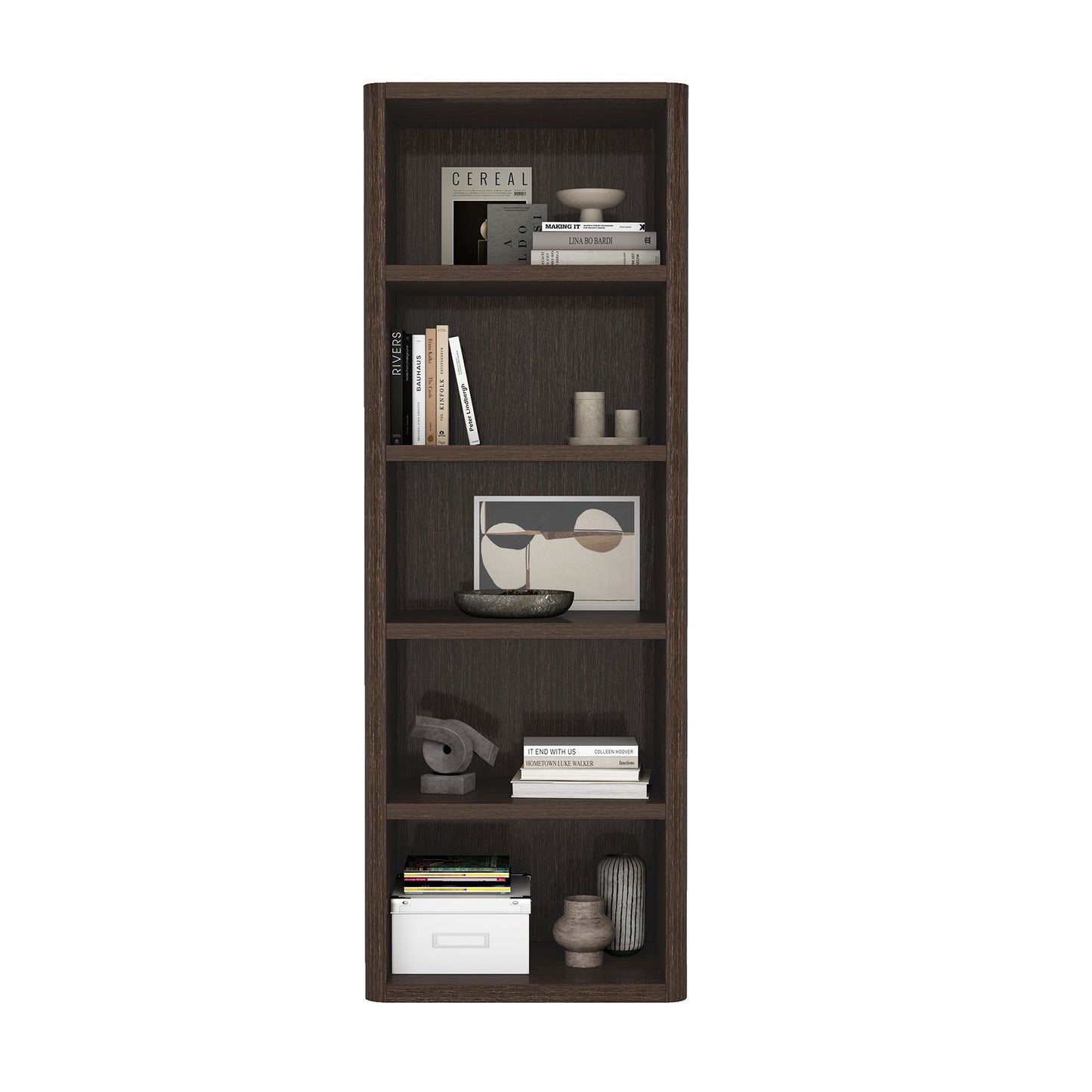 Rivington - Open Bookcase - The Sleep Loft - Online Mattress Showroom NYC