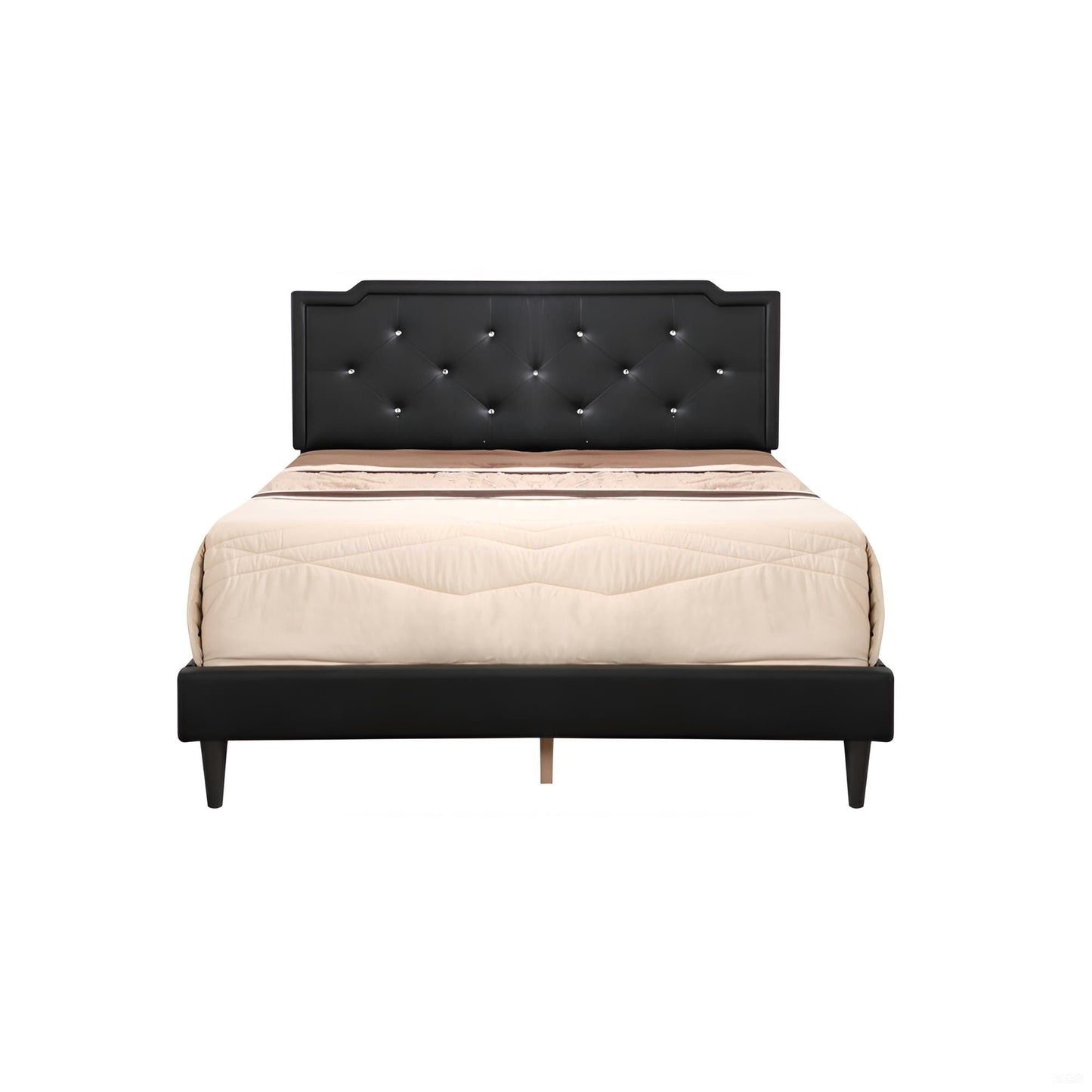 Button Tufted Bed Charming For Cozy Spaces - The Sleep Loft - Online Mattress Showroom NYC