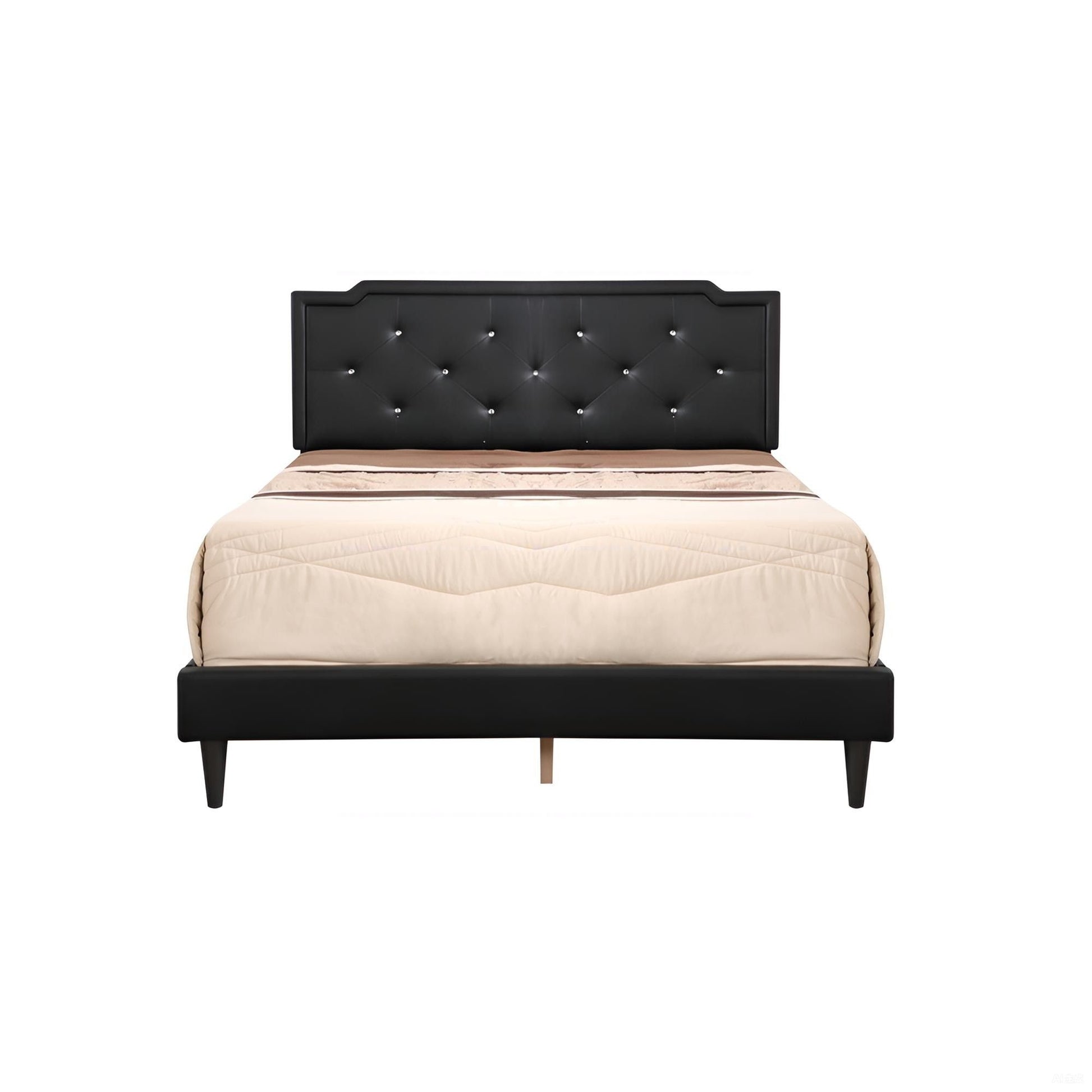 Button Tufted Bed Charming For Cozy Spaces - The Sleep Loft - Online Mattress Showroom NYC