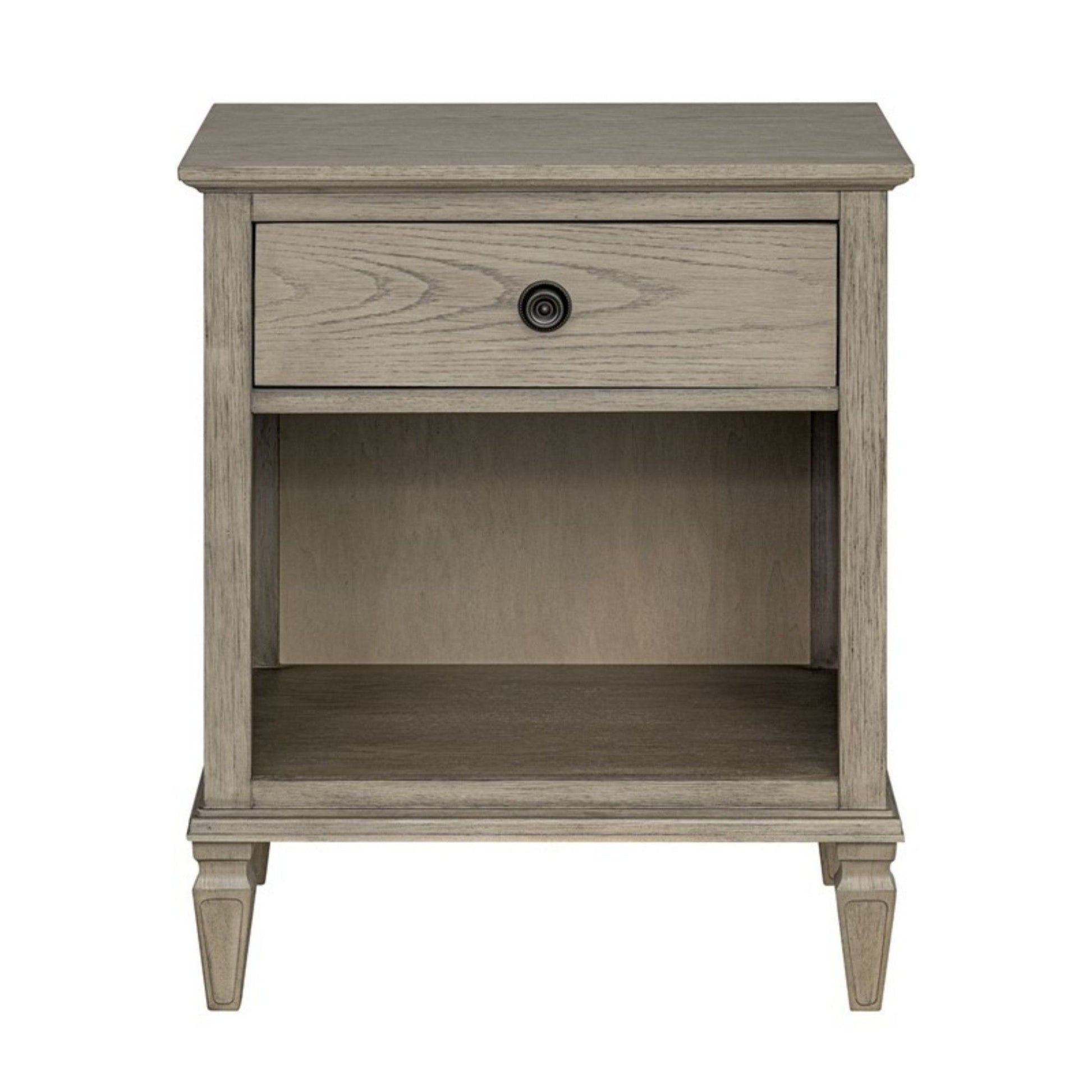 Victoria - Nightstand With Open Storage - The Sleep Loft - Online Mattress Showroom NYC