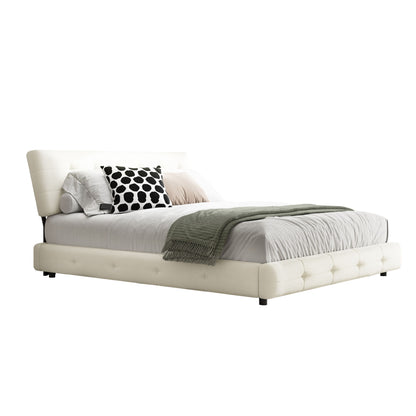 Tufted Headboard With Extra-Large Ultra-Soft Cloud Pillow Design - The Sleep Loft - Online Mattress Showroom NYC