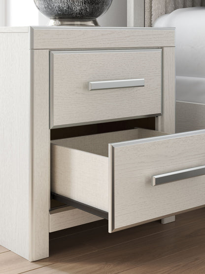 Zuraleus - Two Drawer Night Stand - The Sleep Loft - Online Mattress Showroom NYC