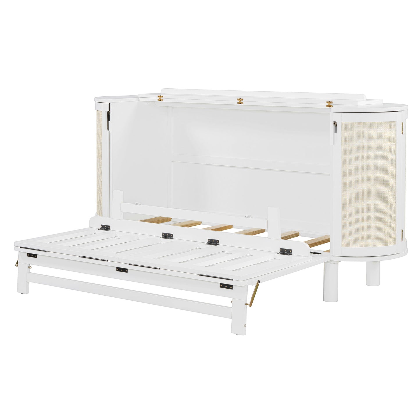 Murphy Bed With Hidden Storage & Modern Woven Design - The Sleep Loft - Online Mattress Showroom NYC