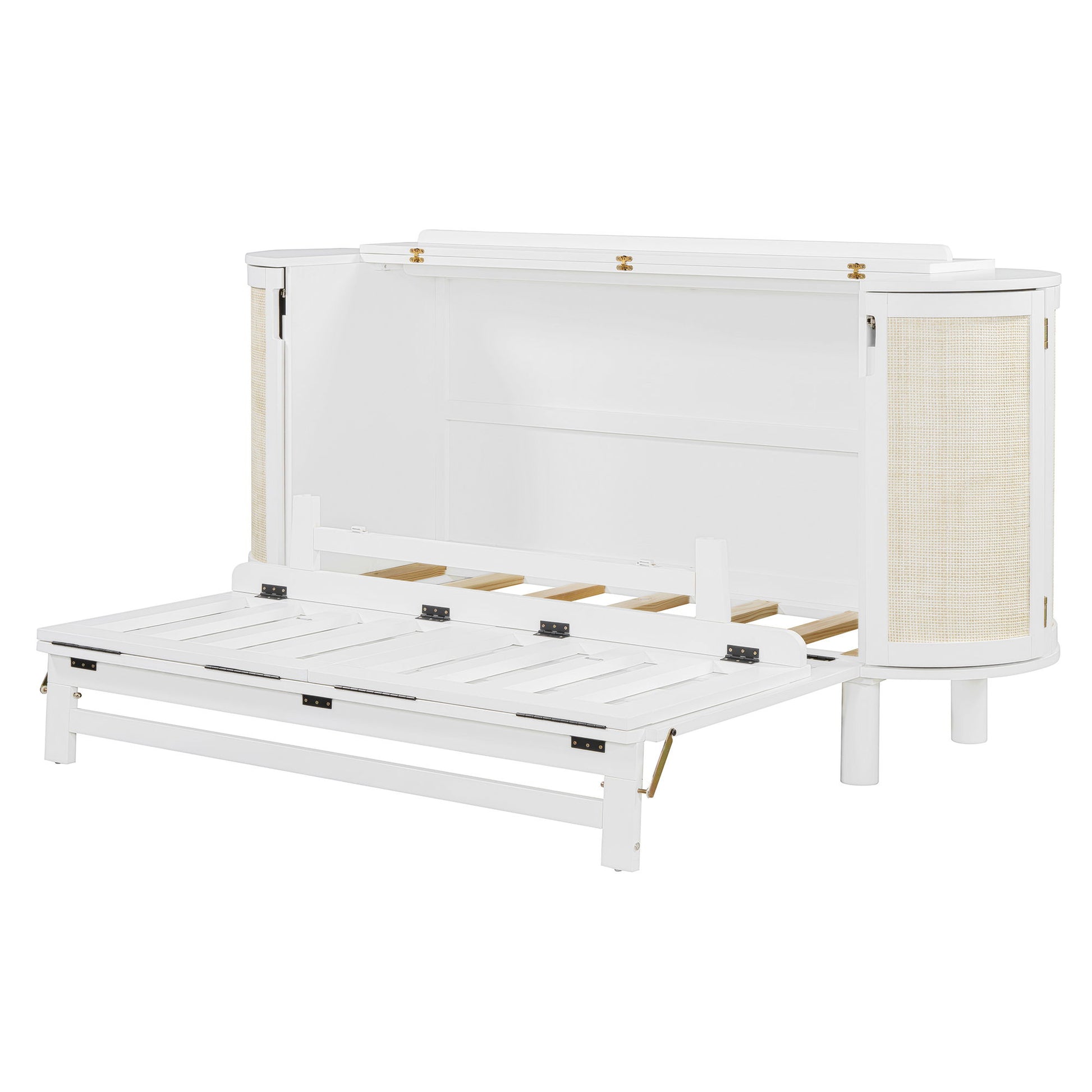 Murphy Bed With Hidden Storage & Modern Woven Design - The Sleep Loft - Online Mattress Showroom NYC