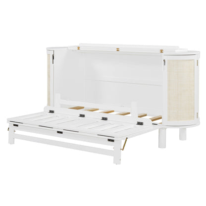 Murphy Bed With Hidden Storage & Modern Woven Design - The Sleep Loft - Online Mattress Showroom NYC