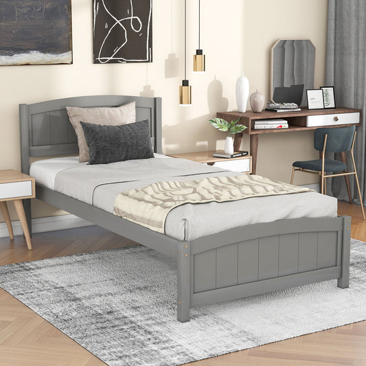 Platform Bed & Headboard, Footboard And Wood Slat Support - The Sleep Loft - Online Mattress Showroom NYC