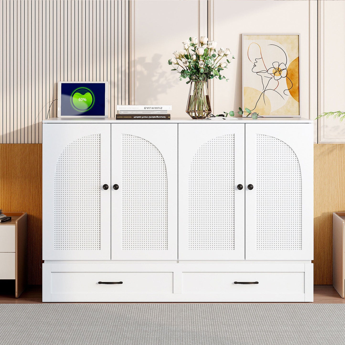 Murphy Bed With Large Drawers - The Sleep Loft - Online Mattress Showroom NYC
