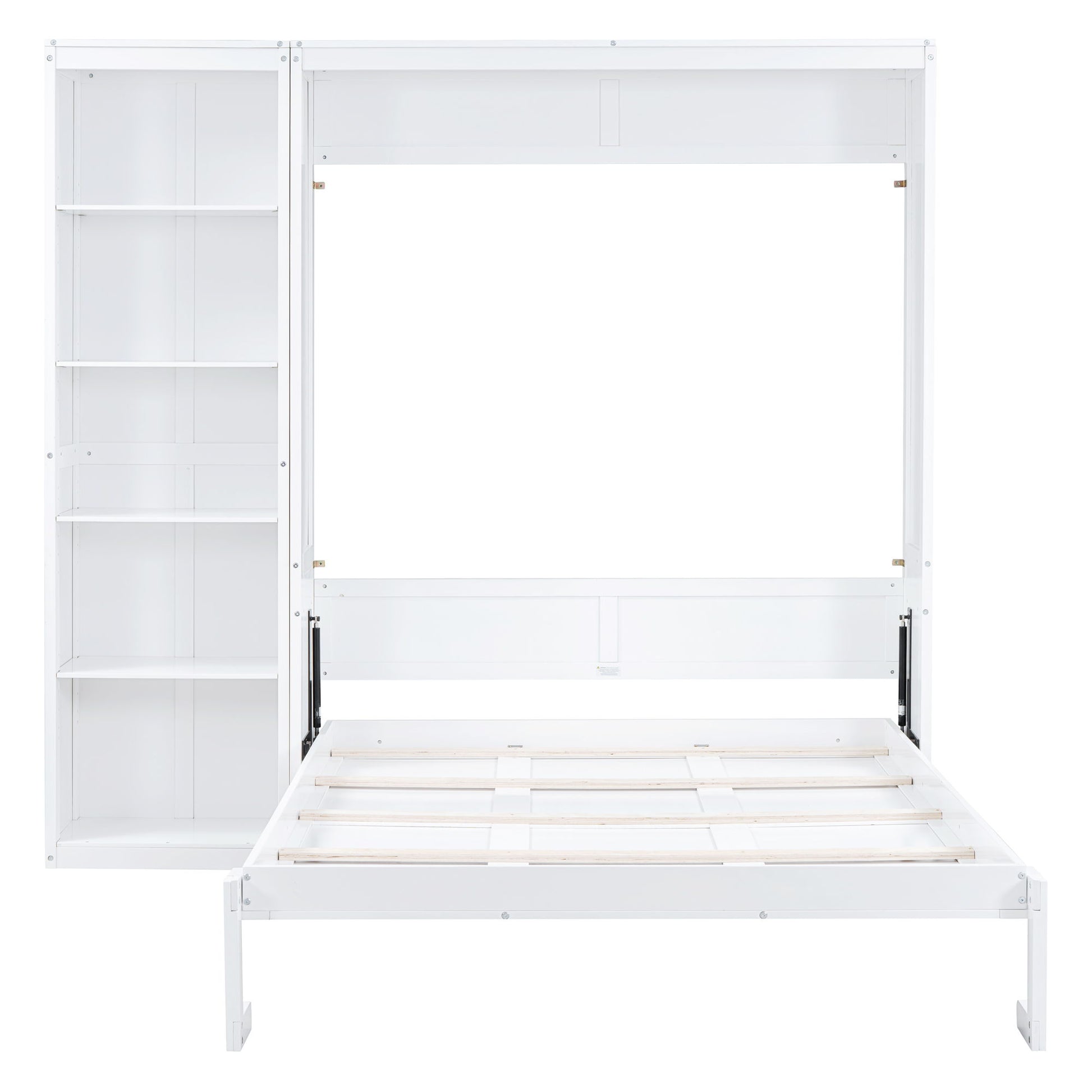 Murphy Wall Bed With Shelves - The Sleep Loft - Online Mattress Showroom NYC