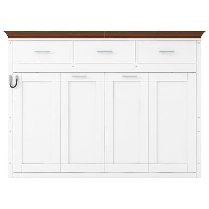 Twin Size Murphy Bed With 3 Drawers - White - The Sleep Loft - Online Mattress Showroom NYC