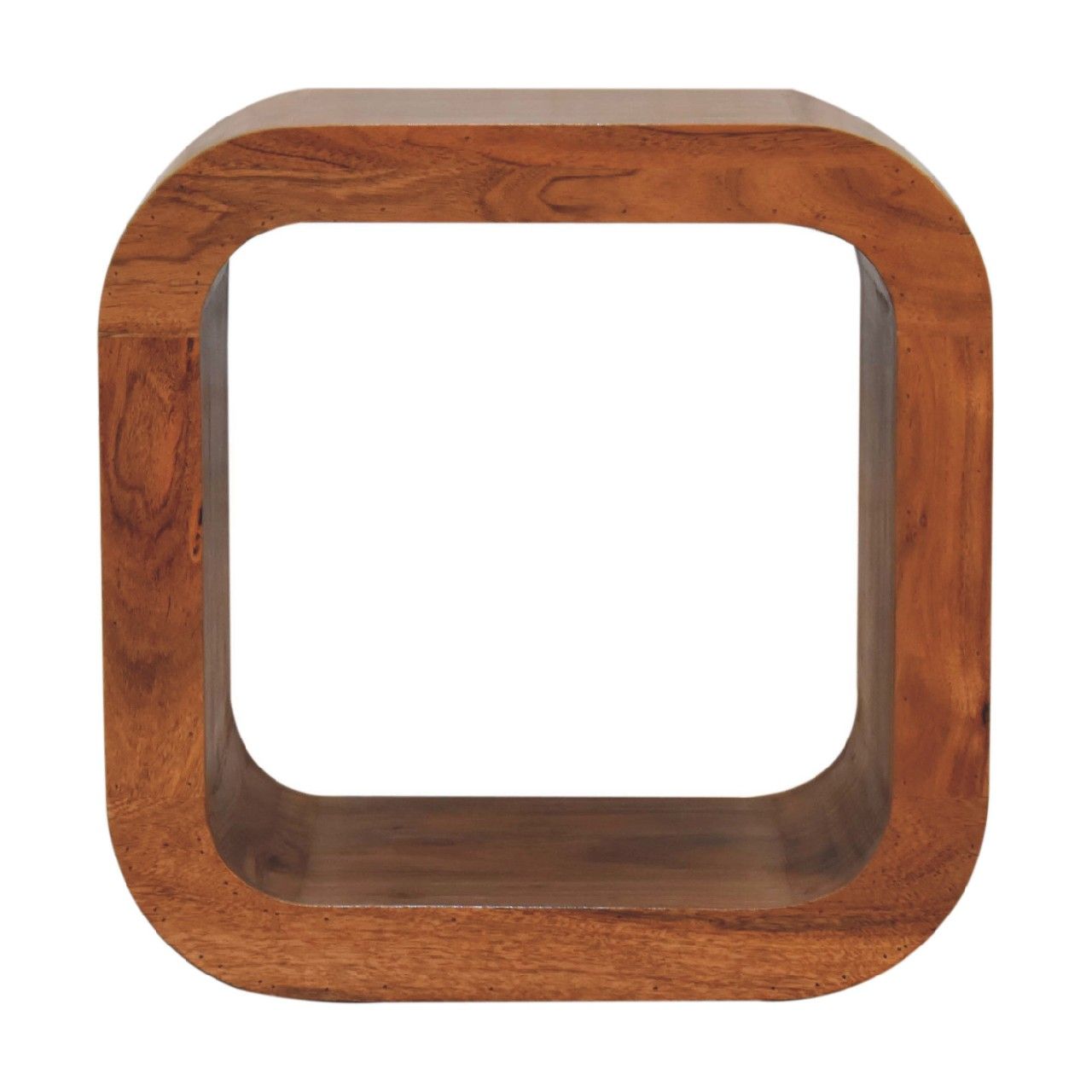 Darcy - Round Nightstand - Brown - The Sleep Loft - Online Mattress Showroom NYC