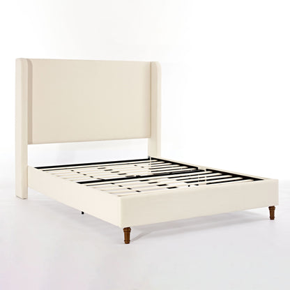 Harper - Tall Headboard Upholstered Bed - The Sleep Loft - Online Mattress Showroom NYC