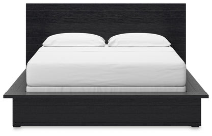 Londer - California King Panel Bed - Black - The Sleep Loft - Online Mattress Showroom NYC