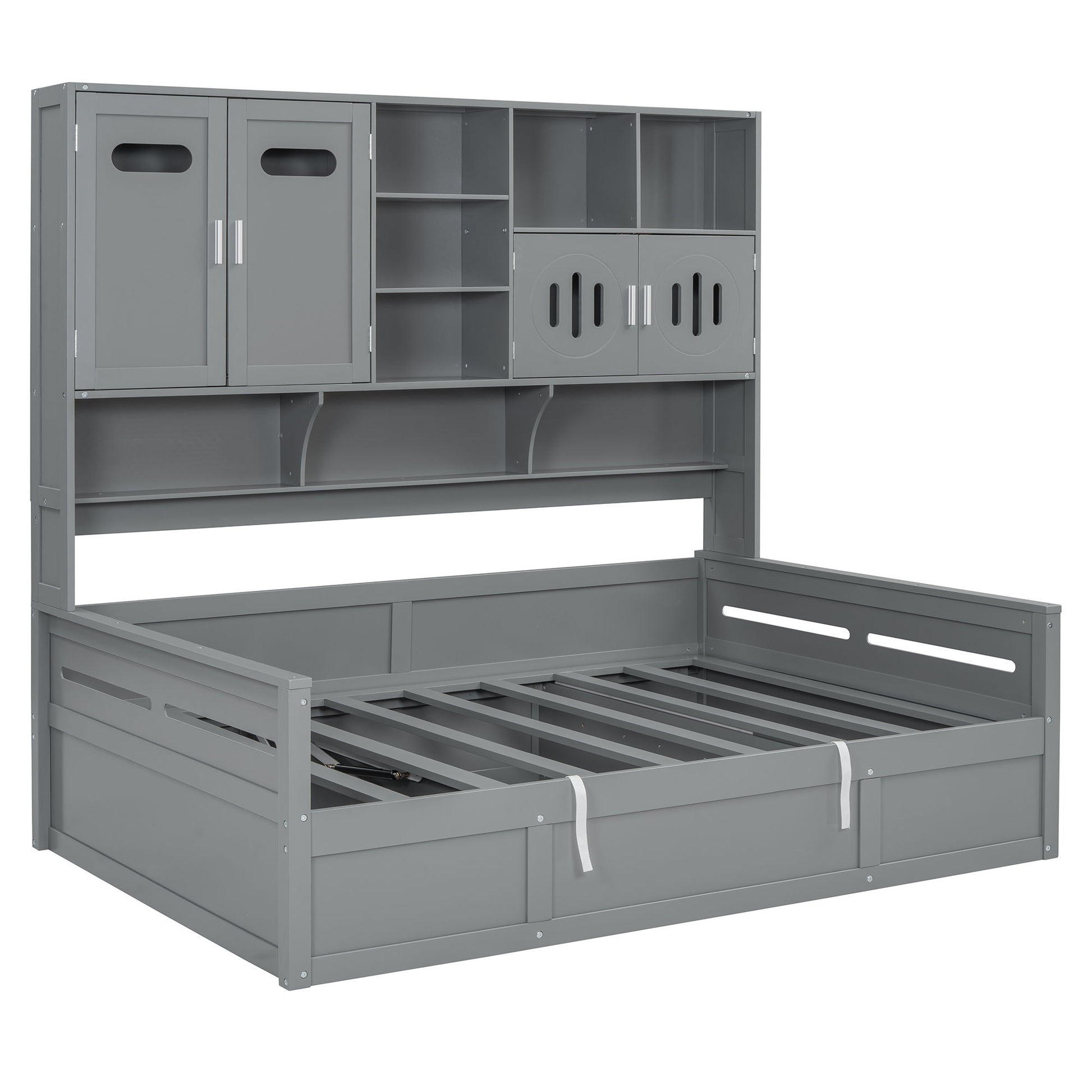 Daybed With All-In-One Cabinet And Shelf - The Sleep Loft - Online Mattress Showroom NYC