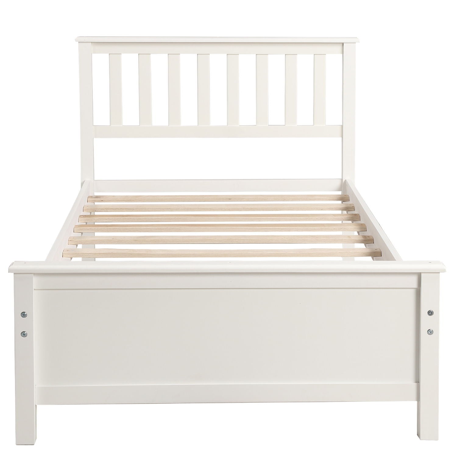 Platform Bed With Headboard, Footboard And Wood Slat Support - The Sleep Loft - Online Mattress Showroom NYC